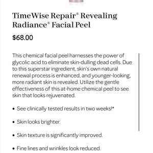 Mary Kay Facial Peel